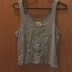 American Eagle Vintage Heart Tee • S